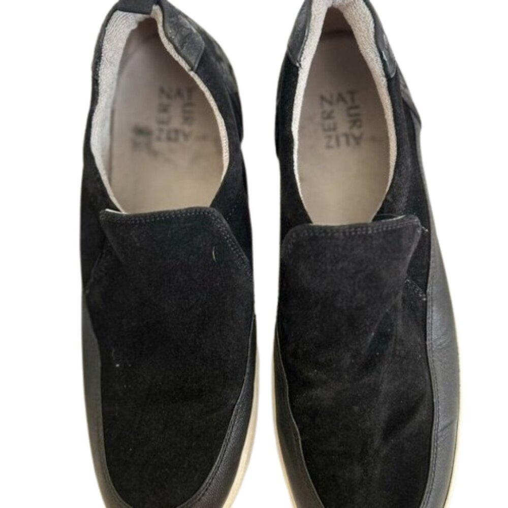 Naturalizer Evin Slip On Shoes Black 11W Wide Women's Comfortable Used